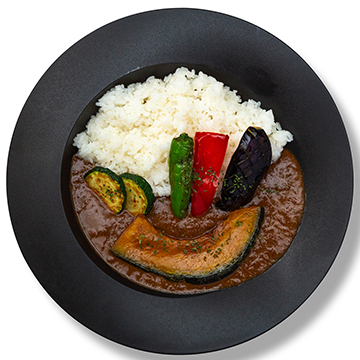季節の温野菜カレー（プレーン）（¥900）