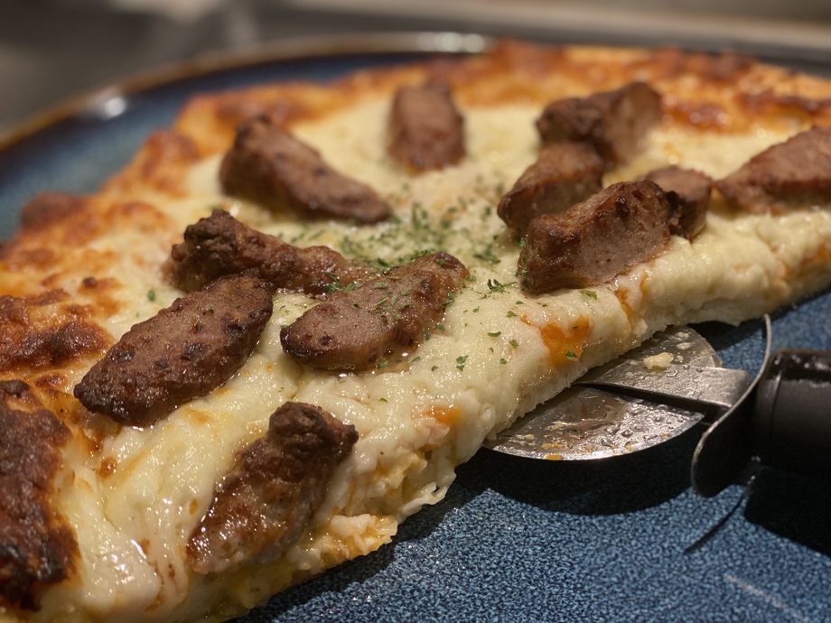 ハーフチーズピザランチ(ドリンク付き)（1100）