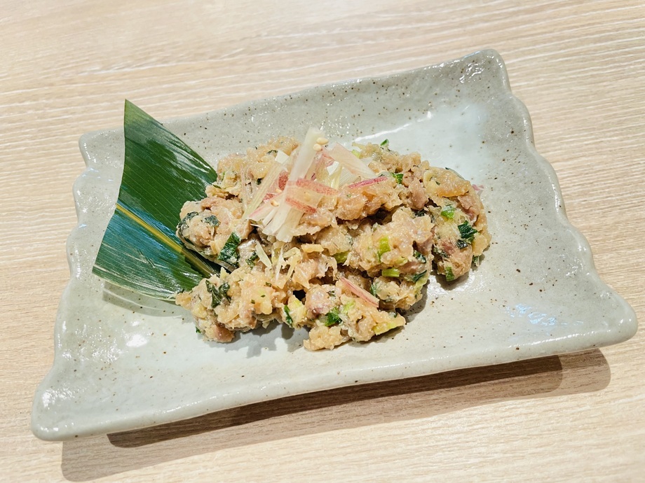 ✨new✨自慢の逸品‼︎鯵のなめろう🐟