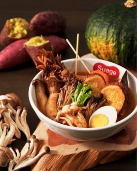 ５種のきのことサツマイモの秋の恵みカレー