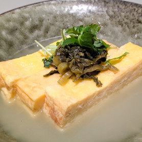 とんこつスープの厚焼きたまご