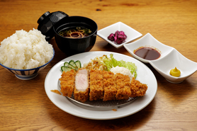 肉厚ロースカツ定食