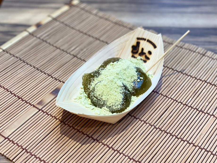 抹茶わらび餅4玉（イートインのみ）