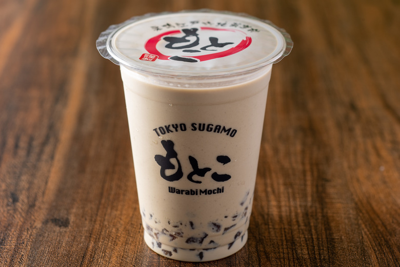 ほうじ茶わらび餅ミルクティ