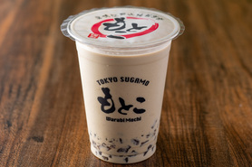 ほうじ茶わらび餅ミルクティ