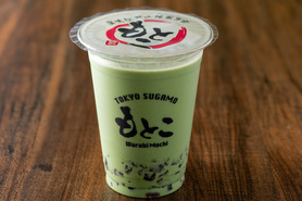 抹茶わらび餅ミルクティ
