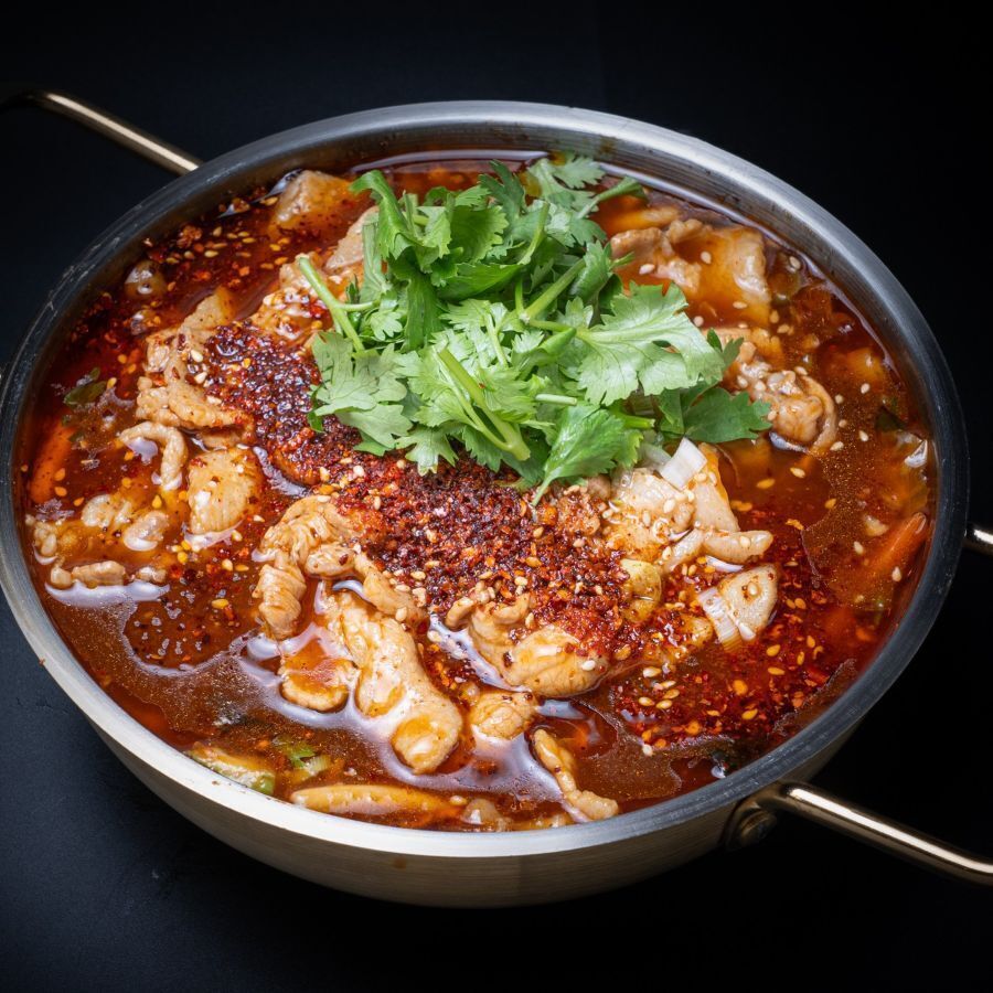 四川風豚肉煮込み