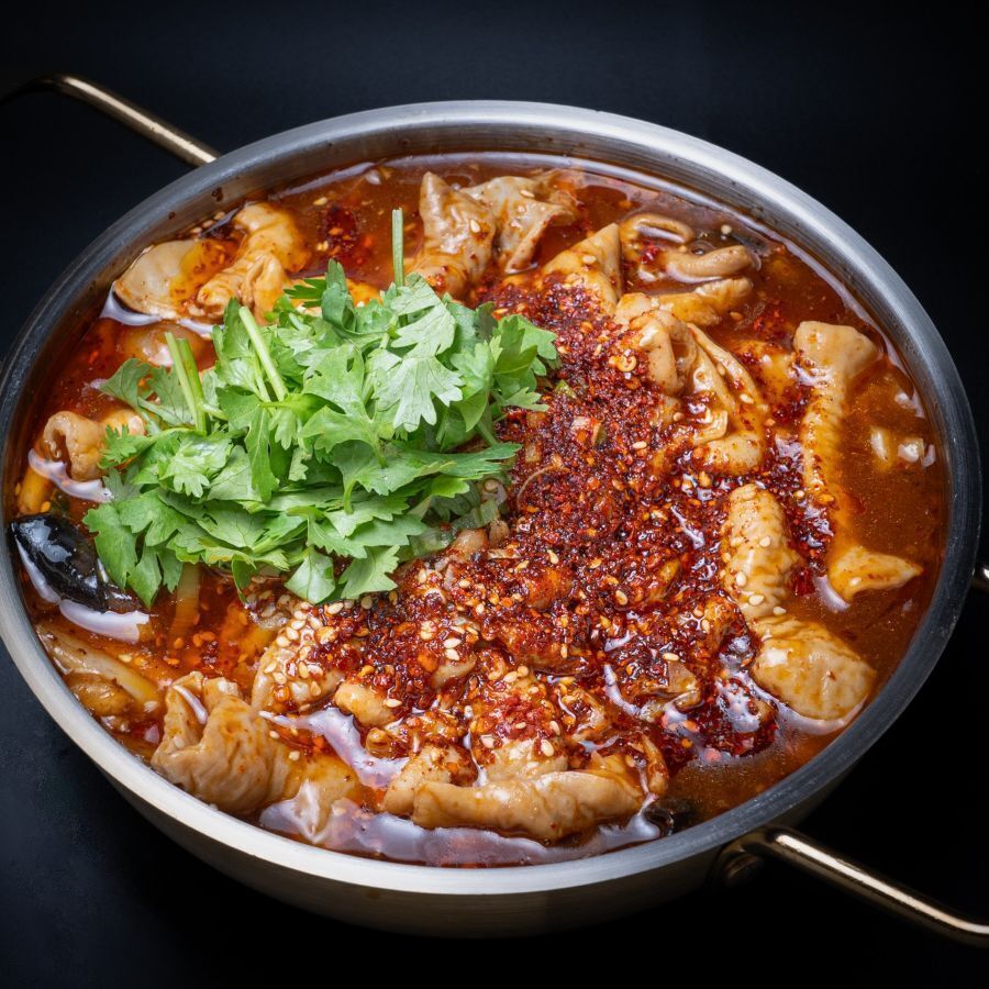 四川風ホルモン煮込み