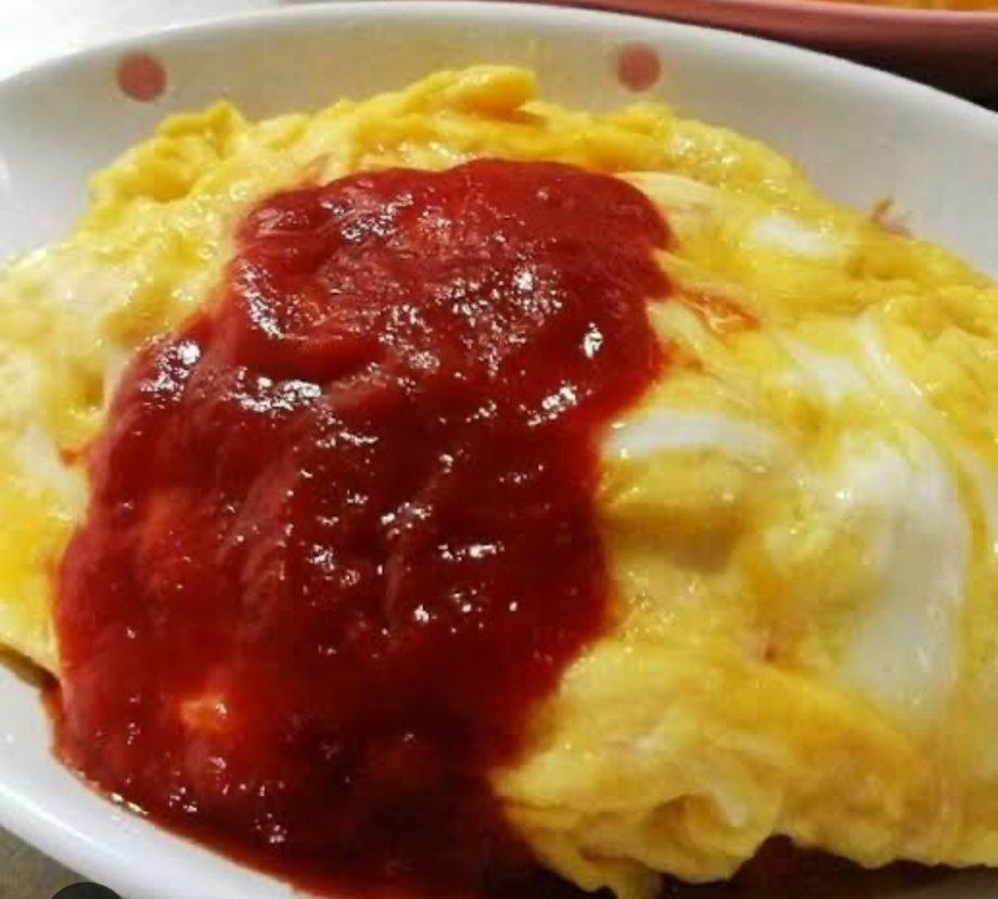 オムライスケチャップ