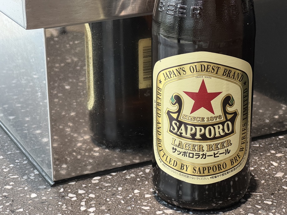 サッポロラガービール　赤星　中瓶　500ml