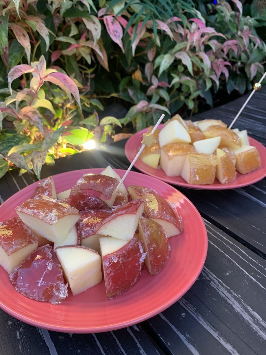 りんご飴（カット）