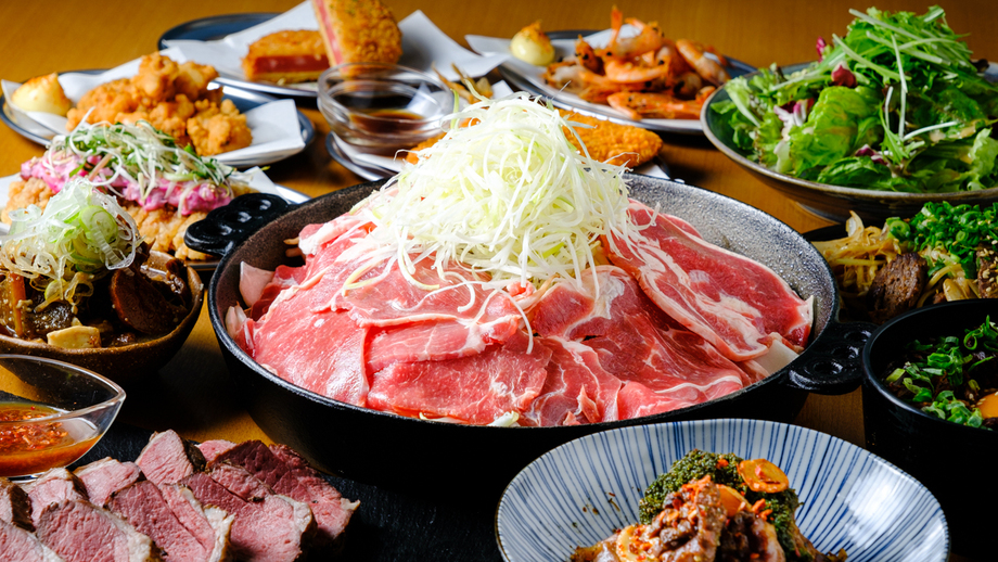 【3階フロア・12月限定】8名様〜ご利用可能！スペシャルジンギスカンコース「2.5h飲み放題付き」全10品　5,980円