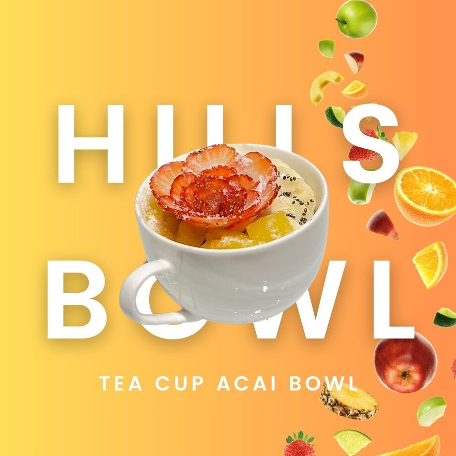 (ドリンク付)ティーカップアサイーボウル（1500）