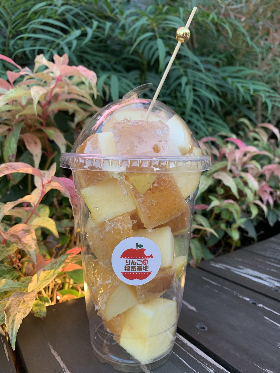 【テイクアウト】りんご飴（カット）