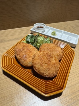 ハンバーガー屋さんのコロッケ