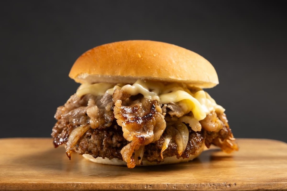 すき焼きバーガー