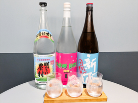 新酒飲み比べセット(ロック)