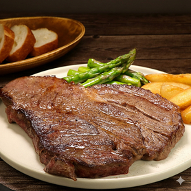 ブラックアンガスのジャンボステーキ‼︎400g〈和風ソース〉