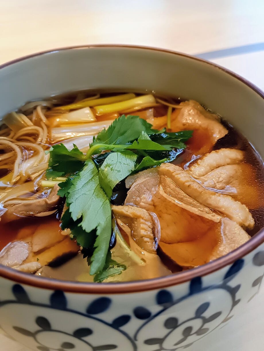 《期間限定》鴨南蛮/鴨汁せいろ（1900円）