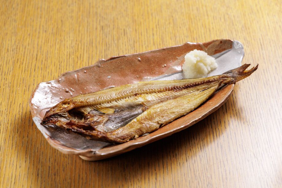 灰干しほっけ一尾