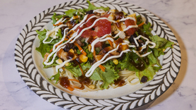 てりやきチキンサラダパスタ