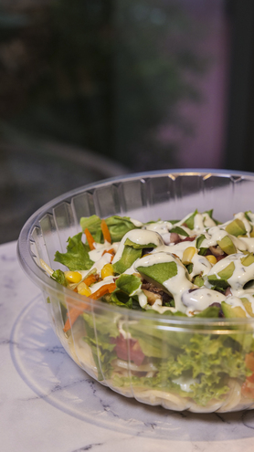 ジェノベーゼ風サラダパスタ