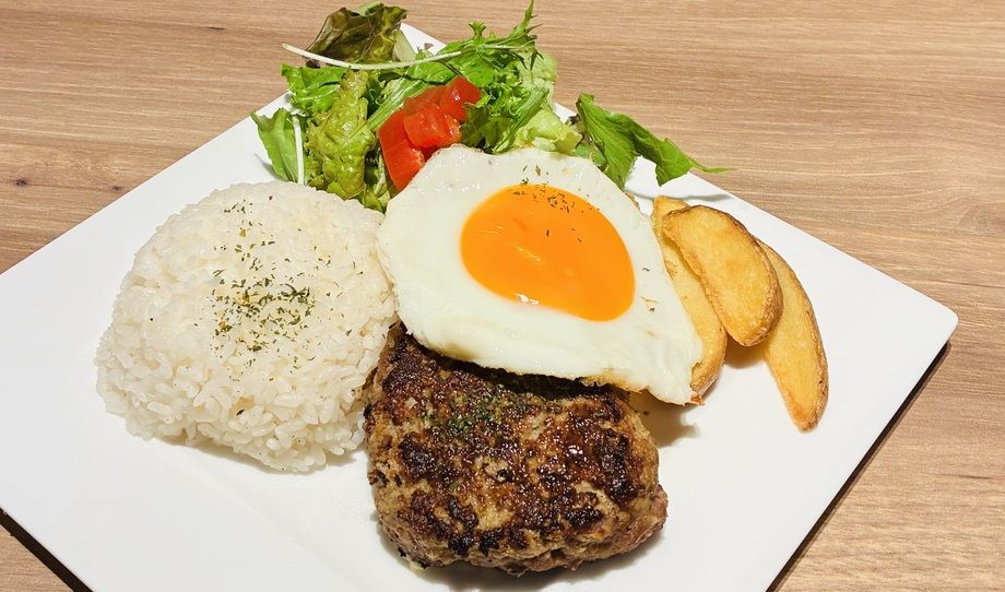 手作りエッグハンバーグ