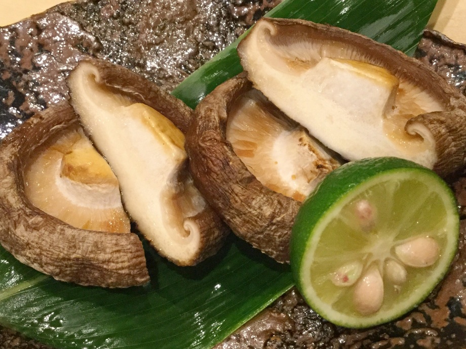 しいたけ焼き（680円）
