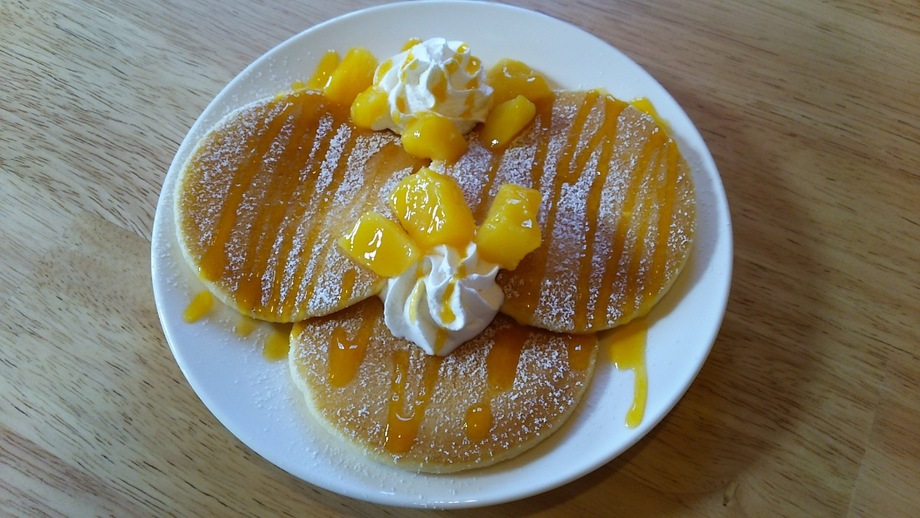 もっちりパンケーキ(マンゴー)