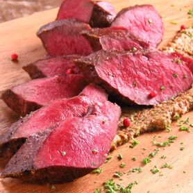 牛ハツのロースト