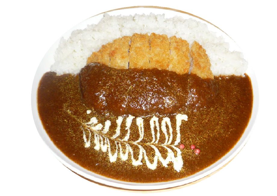 サクサク豚カツカレー