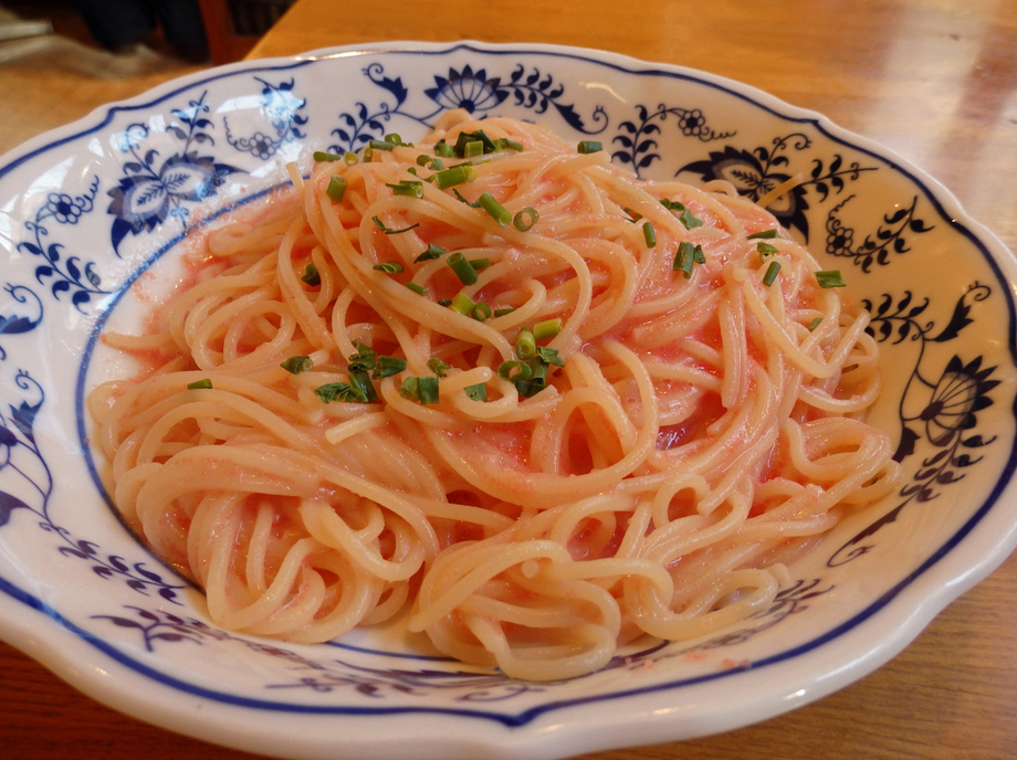 明太子のクリーミースパゲティ