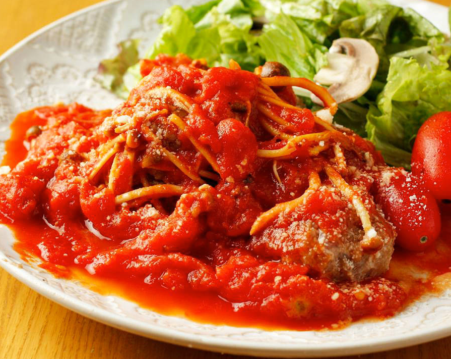 ペコリーノチーズ入りミートボール ローマ風