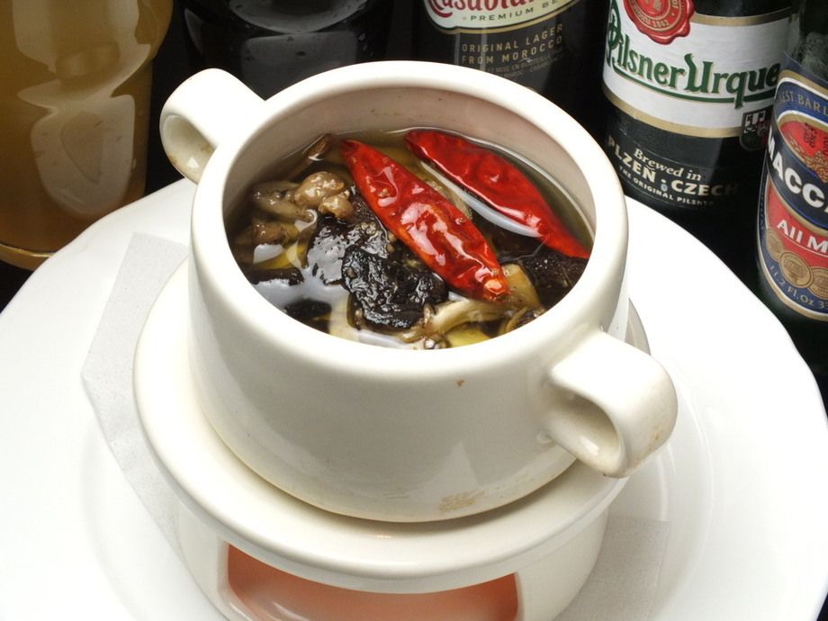 アヒージョ（いわし／エビ／きのこ）