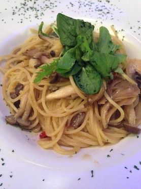 きのこの和風パスタ