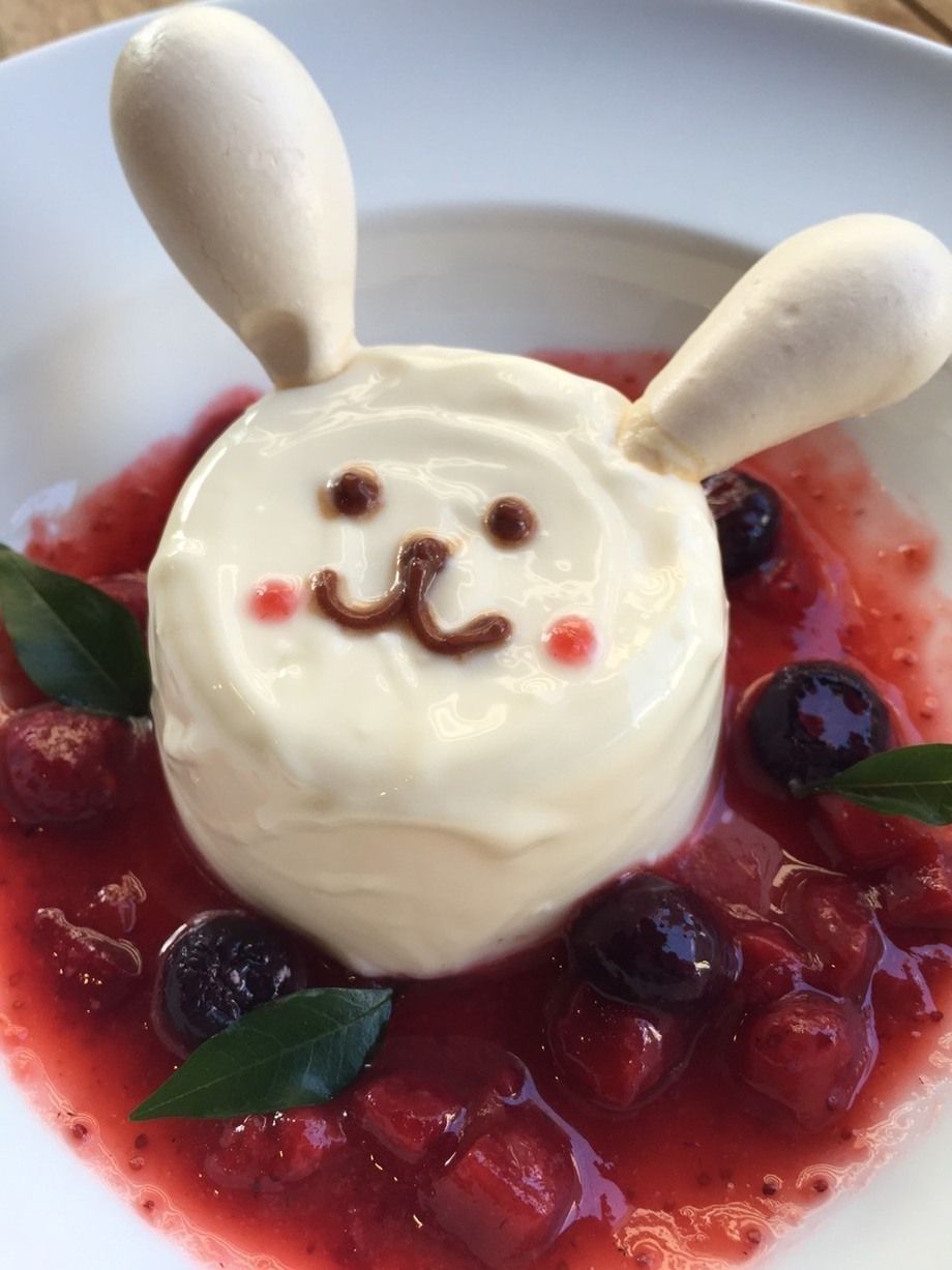 うさぎのチーズケーキ