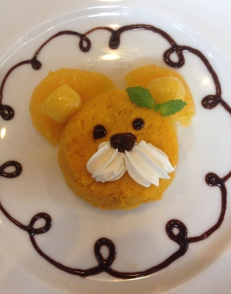 ライオンのかぼちゃのチーズケーキ