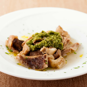 国産牛のランプレドット ～イタリアンモツ煮込み～