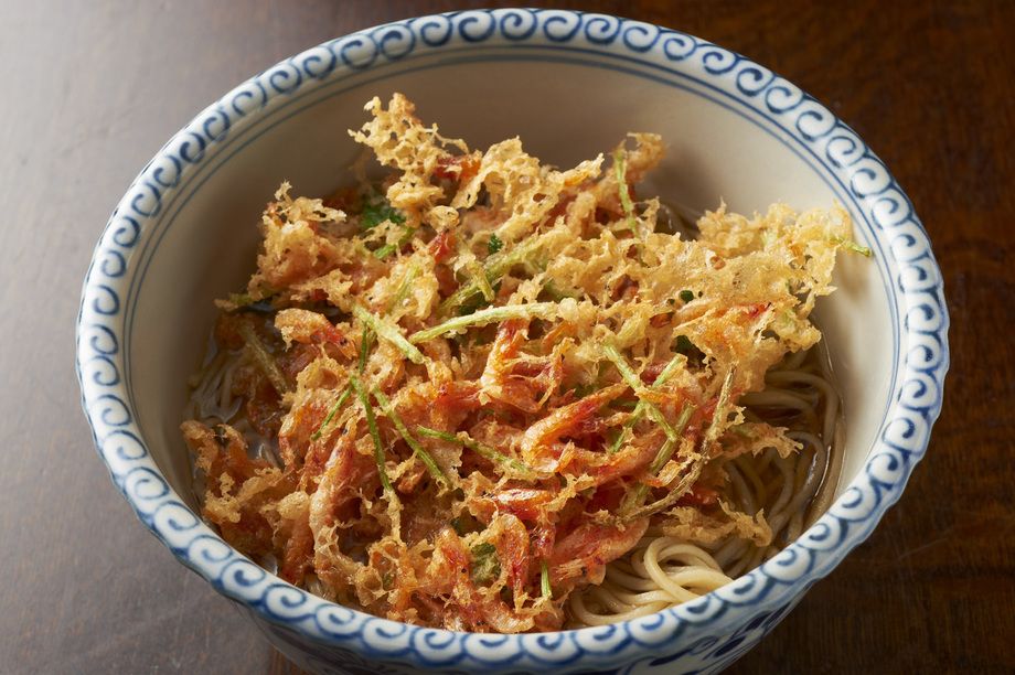 蕎麦『桜えびのかきあげそば』