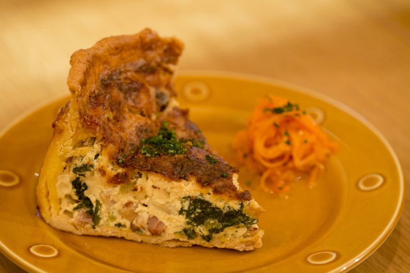 本日のキッシュ（680円）