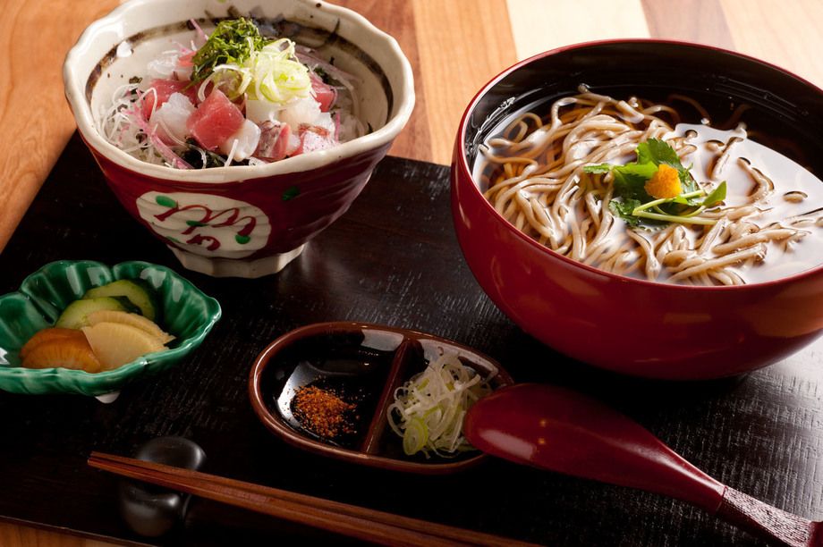 ランチセット『ミニ海鮮丼セット』