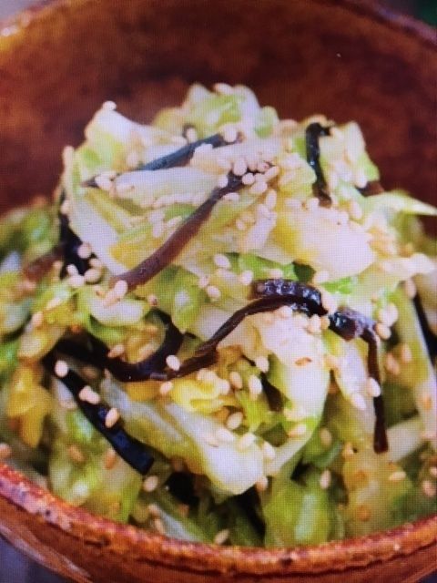 ごま塩キャベツ（399円）