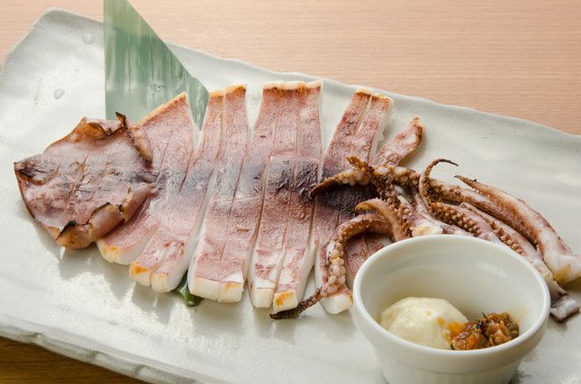 イカの一夜干し　※三陸（650円）