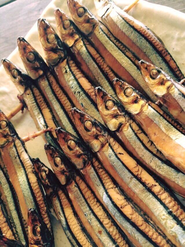 キビナゴの燻製（380）