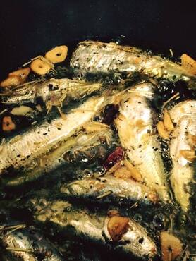 鰯のオイルサーディン