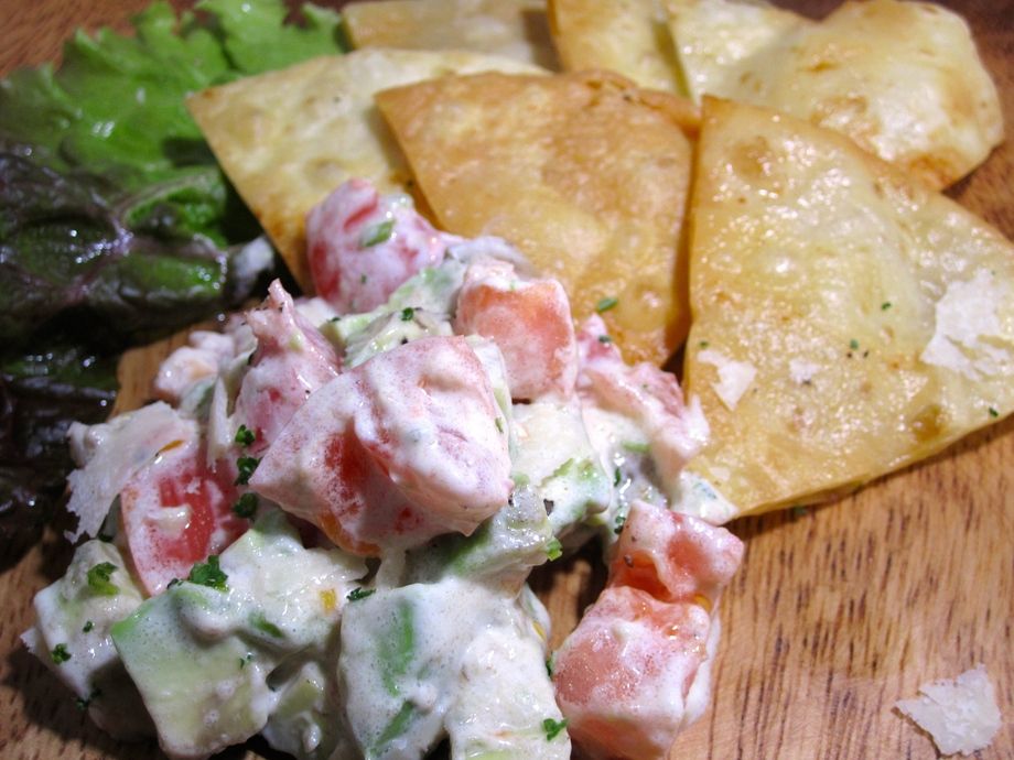 アボカドとトルティーヤ（690）