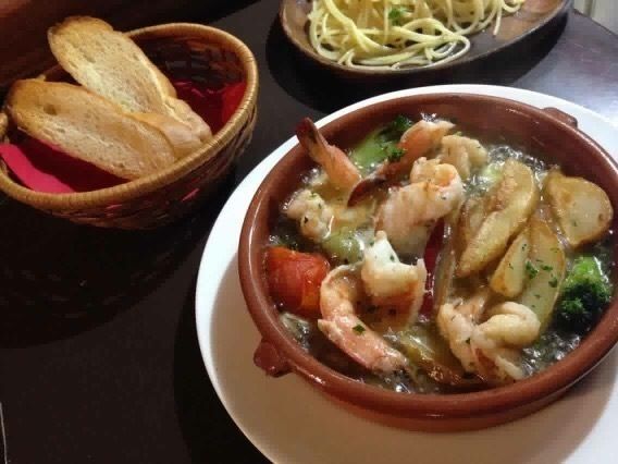 エビのアヒージョ（790）