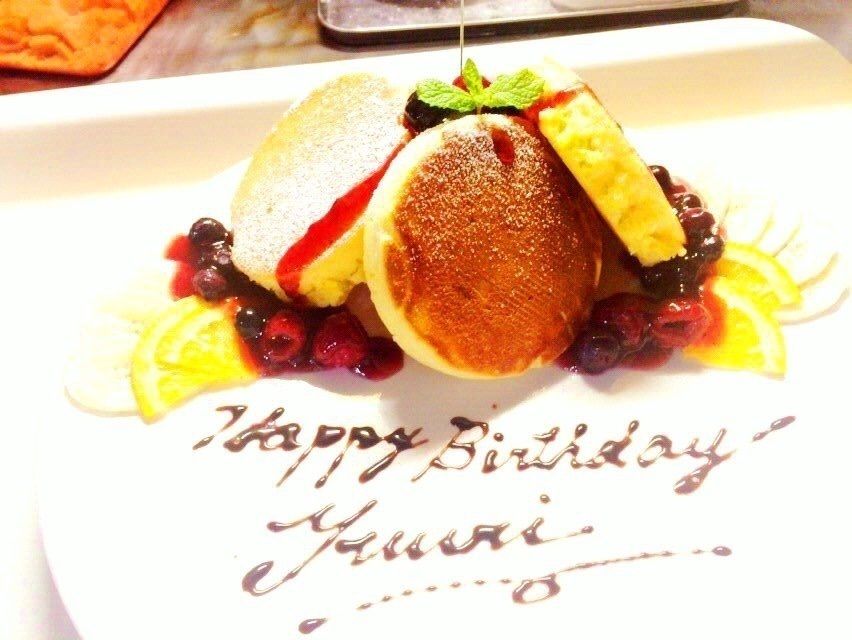 サプライズ・パンケーキ (要予約)（1490~）