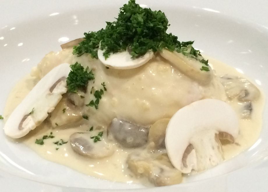 白身魚と海老のクネル