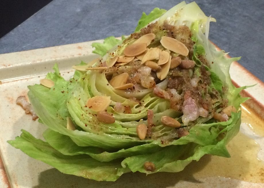 玉レタスのバスク風